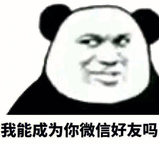 表情包 熊猫人