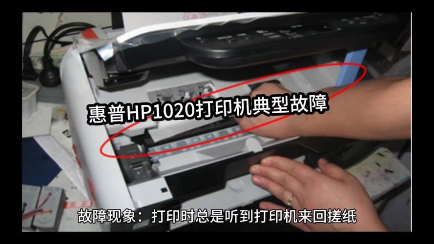 惠普打印机纸张不进去