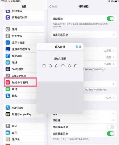 苹果平板下载密码怎么设置