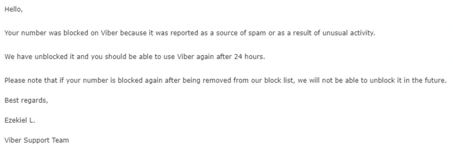 viber激活失败怎么解决