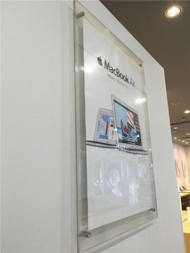 广告钉安装效果图