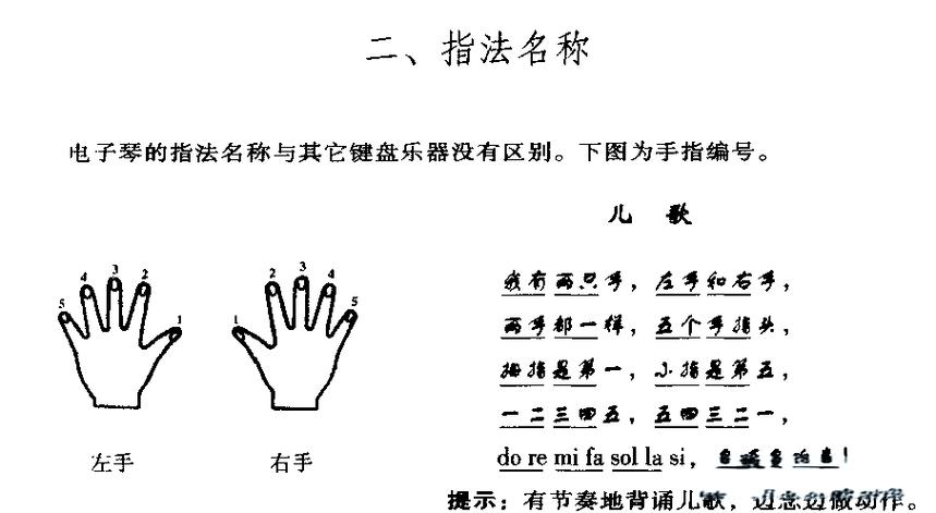 电子琴使用方法教学视频