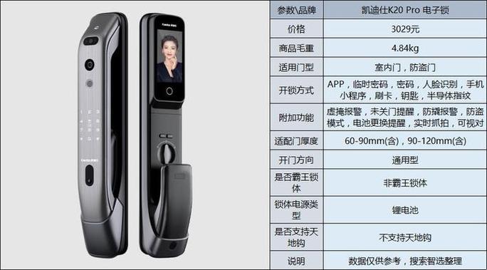 凯迪仕智能锁说明书