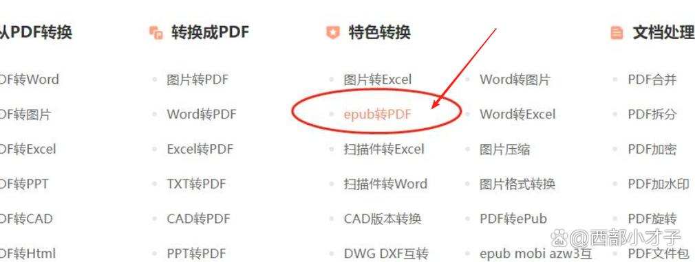 pdf转换成epub格式
