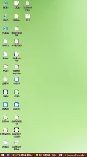 win7桌面图标白色方块