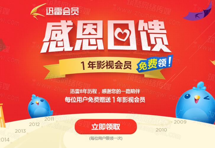 迅雷会员一天1元领取