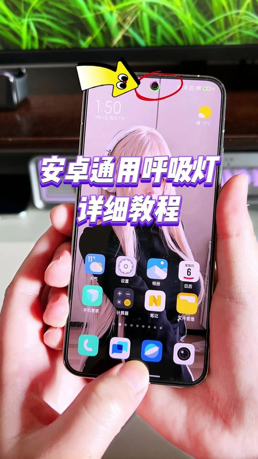 华为p9呼吸灯在哪设置