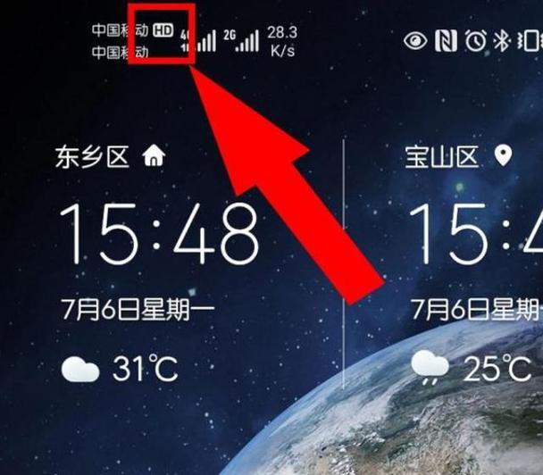 华为屏幕上hd什么意思