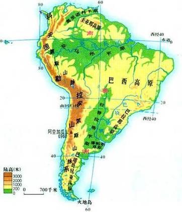 南美洲总人口