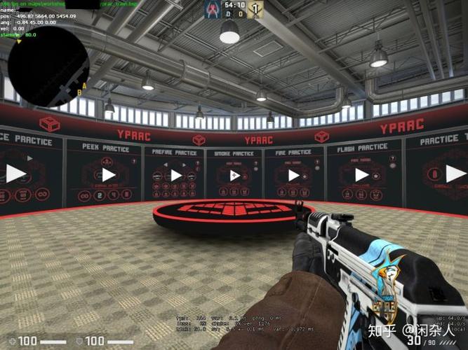csgo创意工坊练枪图怎么进