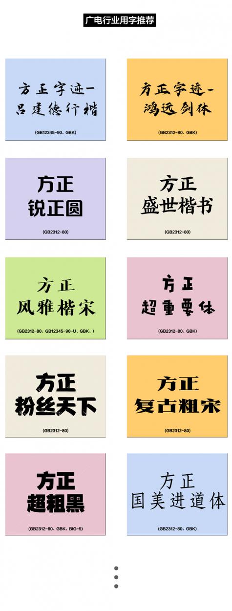 方正字体库