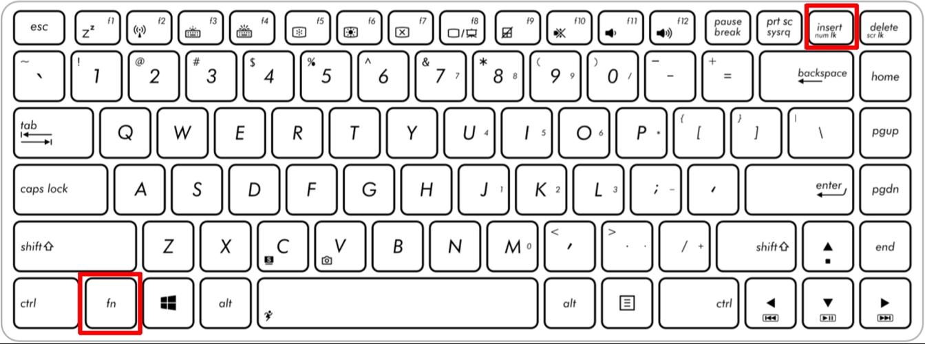 电脑键盘字母
