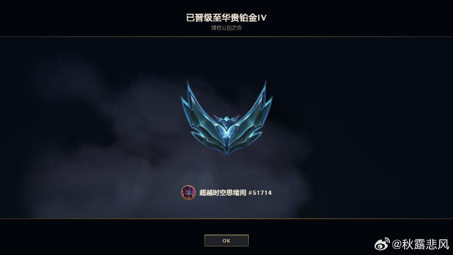铂金段位