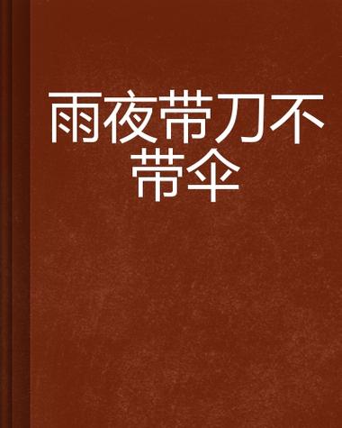 后座的妈妈,雨夜带刀不带伞小说