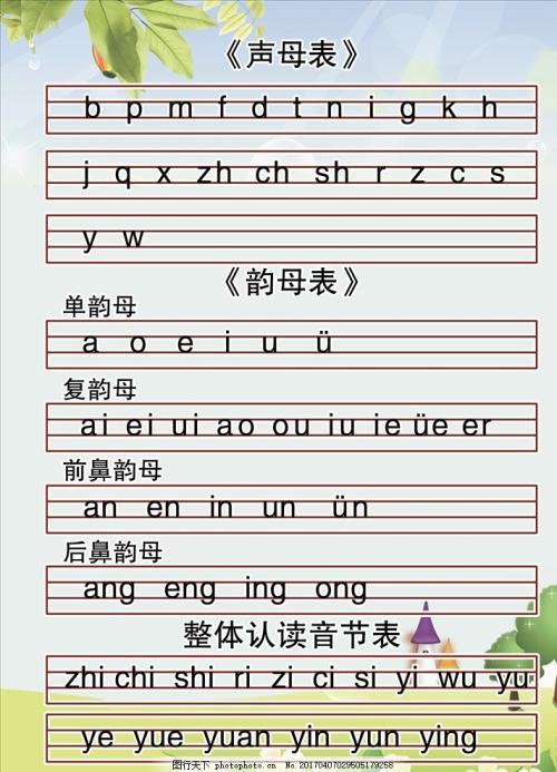 拼音本的拼音怎么拼写