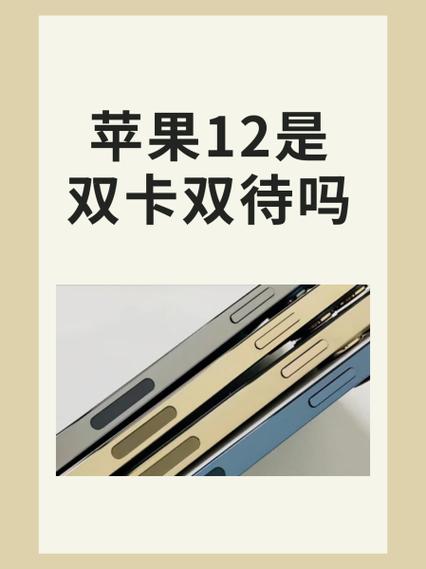 苹果手机可以双卡双待吗