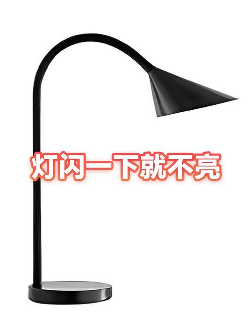 电灯闪了一下就不亮了