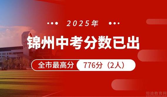 锦州市高中录取分数线