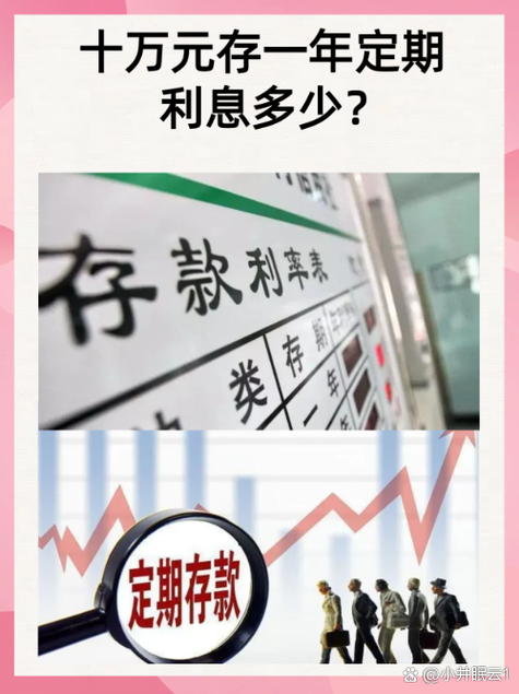 10万元存银行一年利息多少