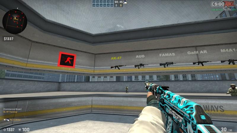 csgo创意工坊练枪图