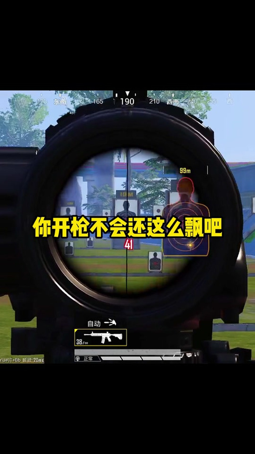 吃鸡枪口往上漂调哪