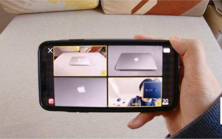 iPhone锁定相机
