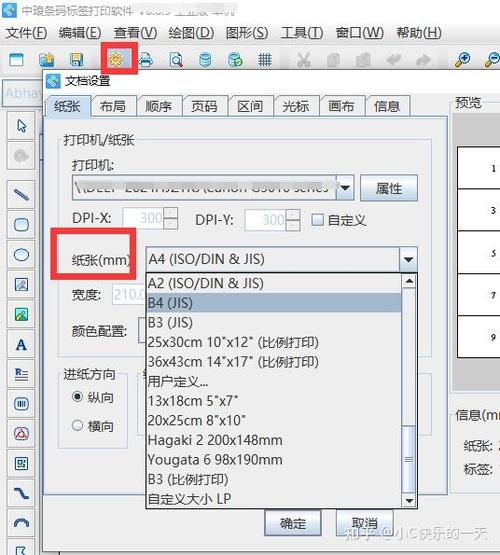 打印机纸张类型选哪个