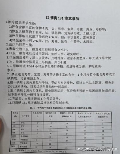 碘131治疗是啥意思