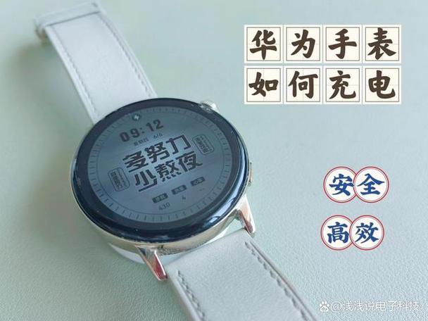 华为手表显示充电 但是充不进去