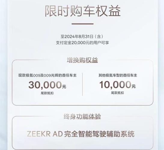zeekr极氪009落地价