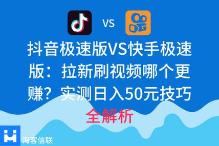 抖音极速版和抖音的区别