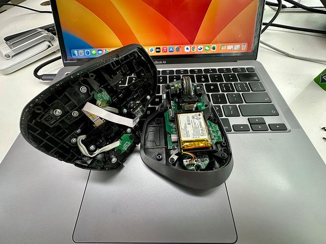罗技鼠标可以移动但是不能点击