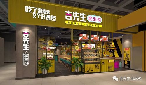 泡泡鸡门头图片