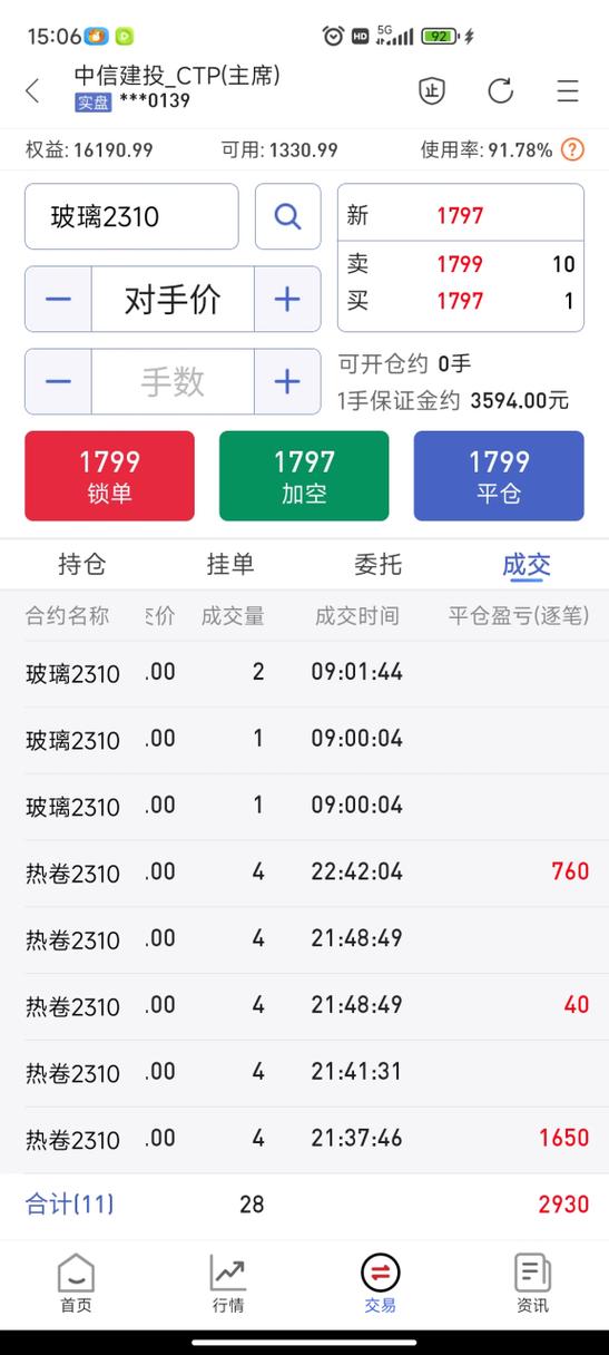 期货一天最多能赚多少