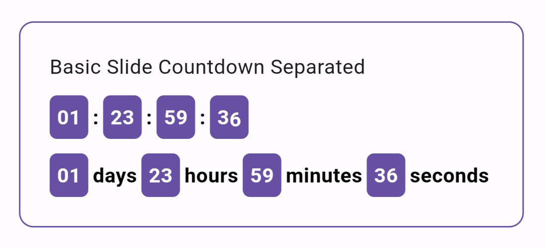 countdown的用法