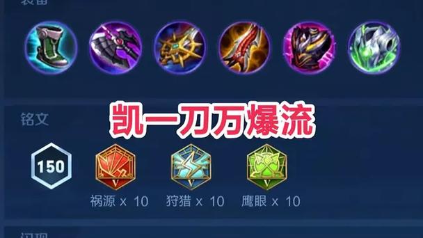 国服第一凯出装铭文