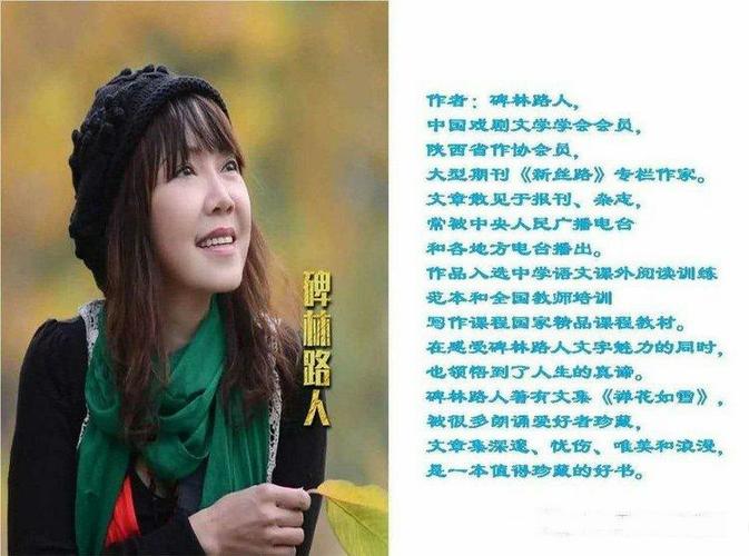 听雨碑林路人董卿朗诵的