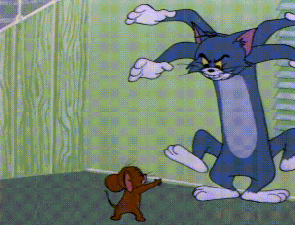 猫和老鼠表情包gif