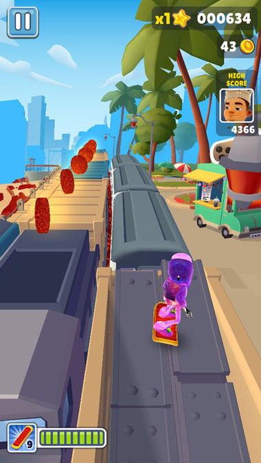 地铁跑酷牛津版内置菜单叶烸原创
