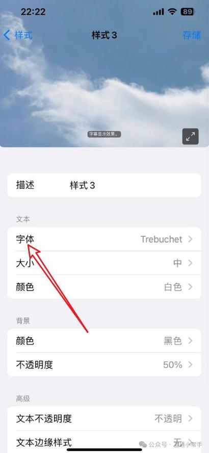 苹果字体怎么改