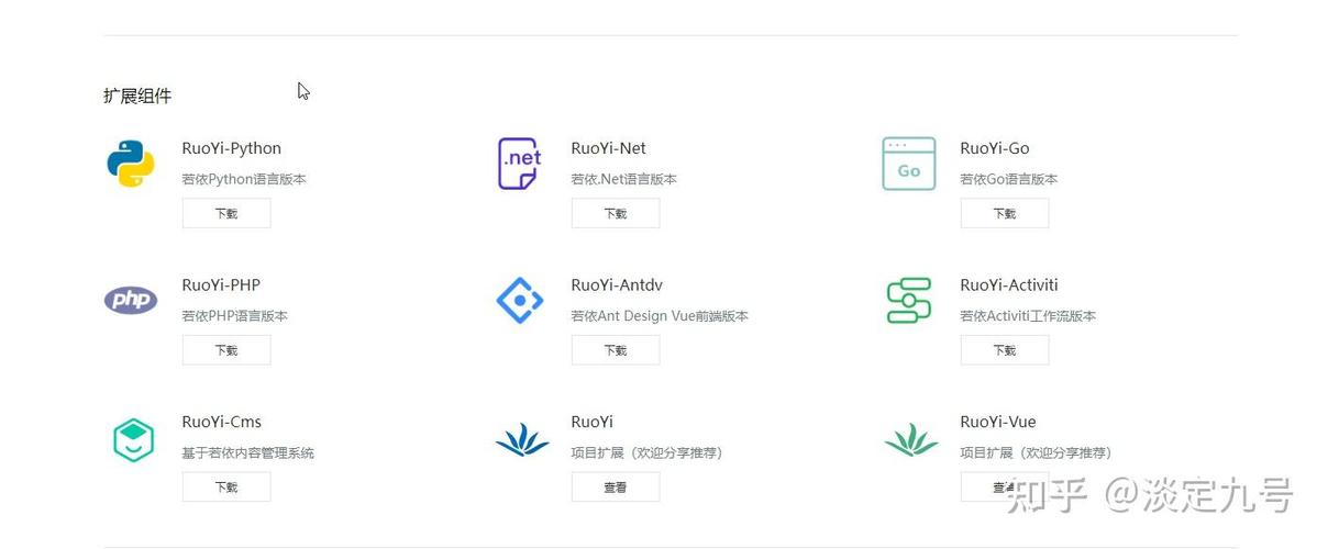 若依框架使用教程