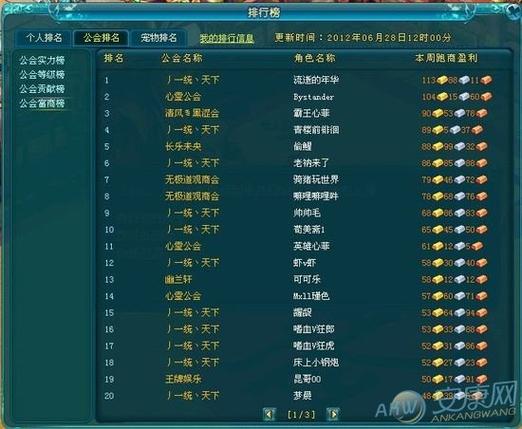 游戏角色名字