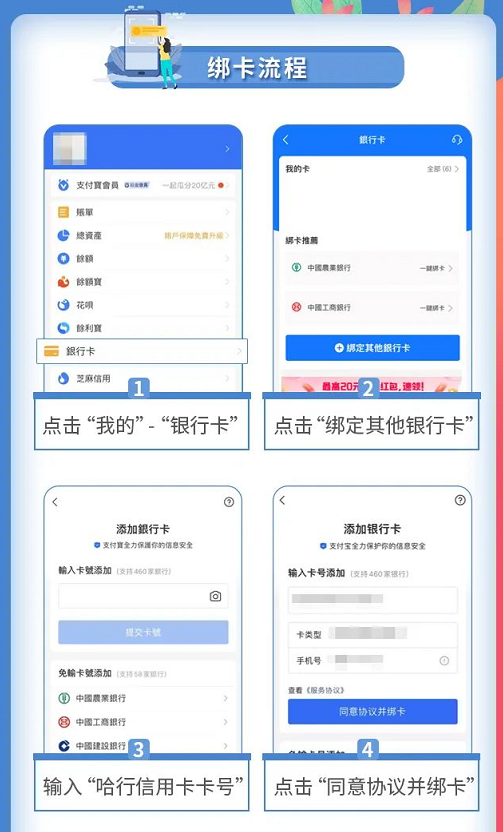 支付宝绑卡优惠
