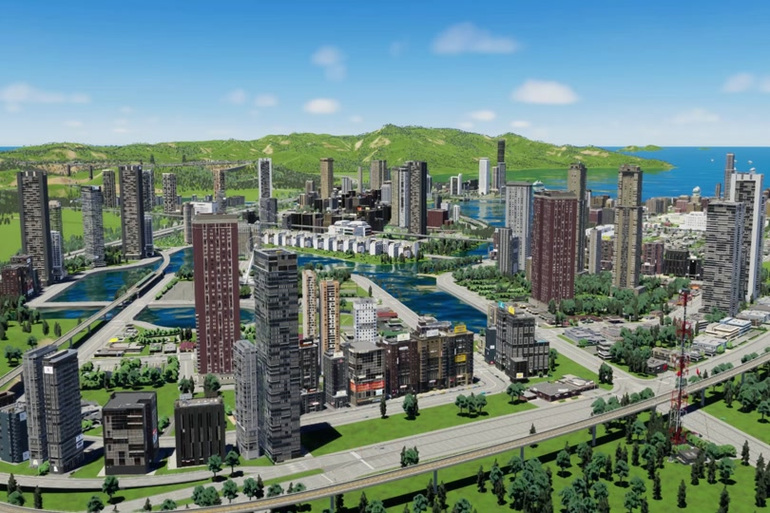 都市天际线七湖