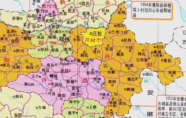 河南周口详细地图