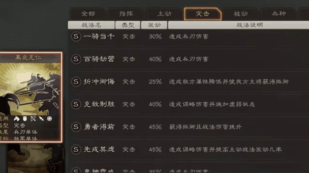 三国志战略赵云战法推荐