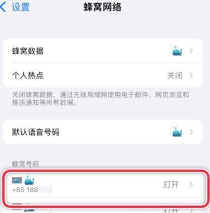 苹果手机双卡双待怎么切换打电话