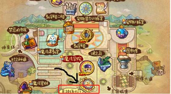 洛克王国机关神殿在哪