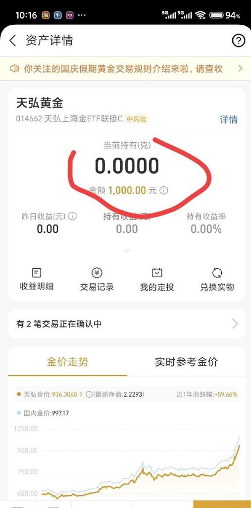 理财通可以买黄金吗