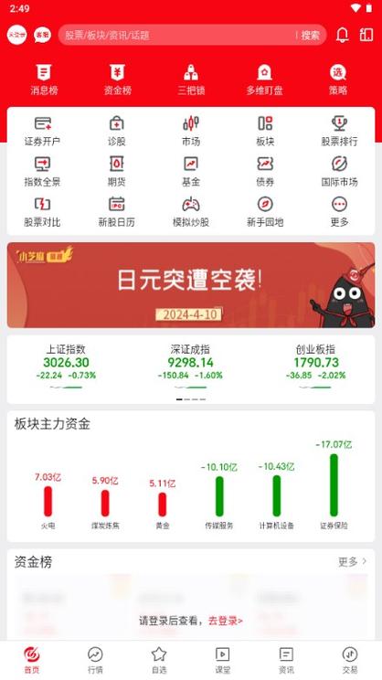 下载炒股软件指南针